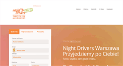 Desktop Screenshot of nightdrivers.pl
